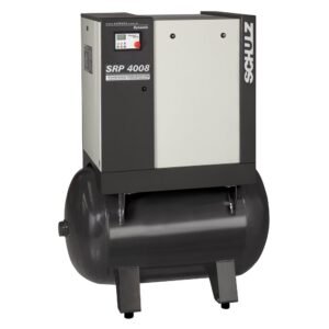 Schulz rotary screw srp 4008 dynamic -7.5 hp 1- phase 230volts 28 cfm