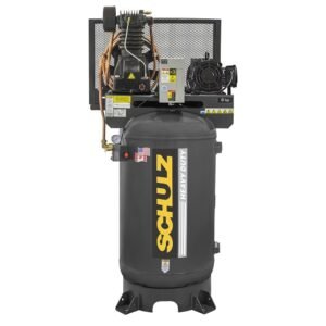 Schulz l-series 5-hp 80-gallon three phase – 230 volts – 580vl30x -3- vertical- with a 7.5 hp pump
