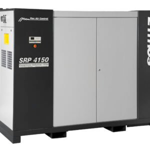 Schulz rotary screw srp 4150 flex 150 hp – variable speed 670 cfm – 460 volts
