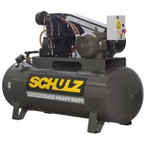 Schulz l-series 10-hp 120-gallon 230/460 volts only 3 phase two-stage 40 cfm 10120hl40x-3