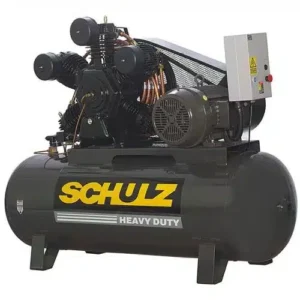 Schulz air compressor-80 cfm- 20hp-208-230 volts 3-phase 120 gallons tank- 20120hwv80x-3